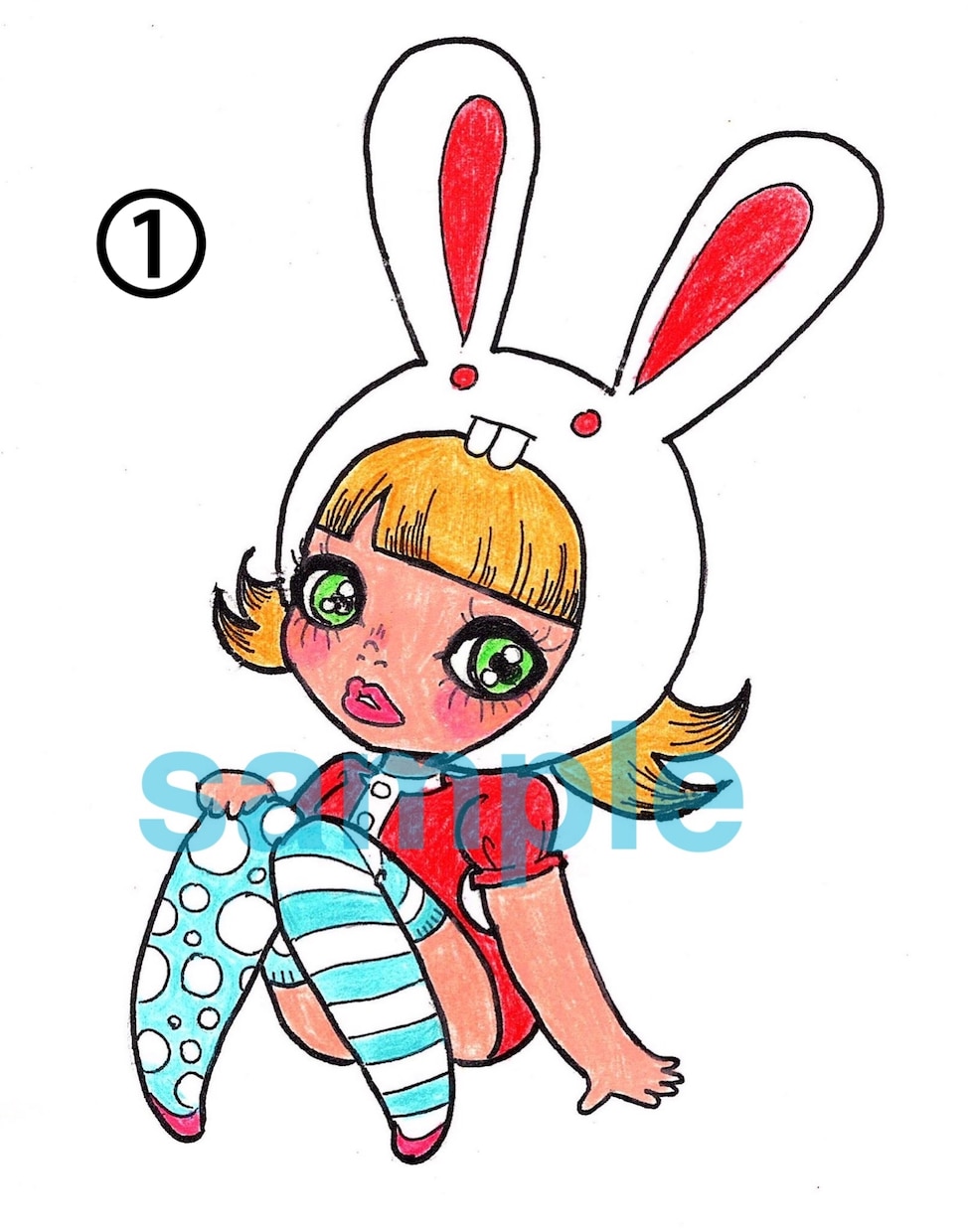 わたしのイラストで貴方のアイコン作ります わたしが描いた既存のイラストから貴方だけのアイコン作ります！ イメージ1