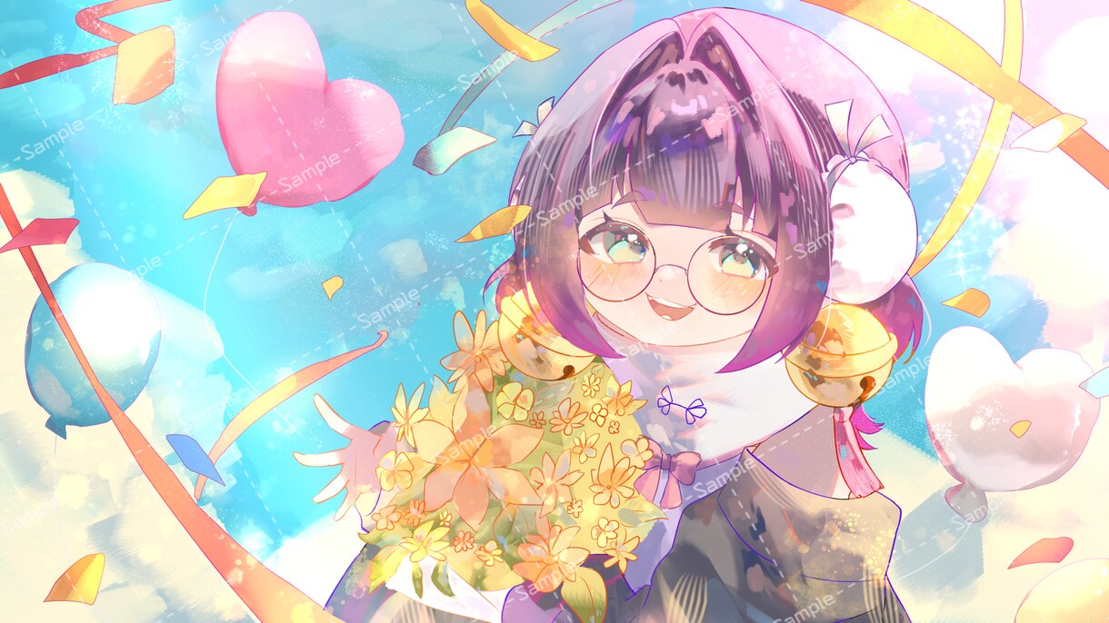 ふんわりしたミニキャラSDイラスト描きます VTuber様、配信者様の活動におすすめ！ イメージ4