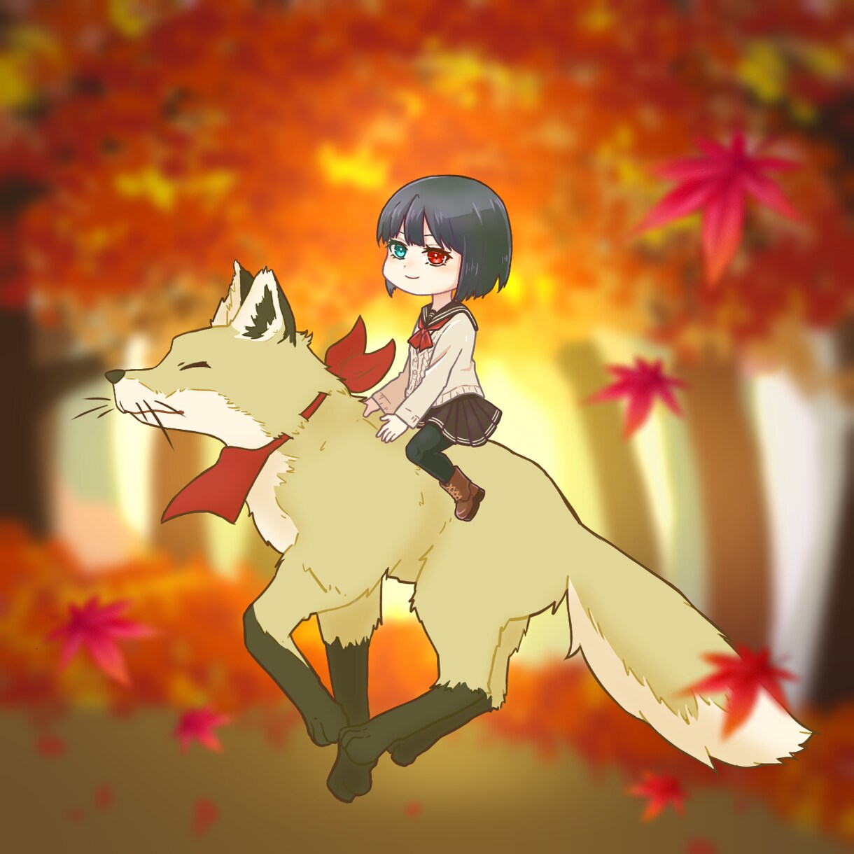 かわいいちびキャラ･SDのアイコン描きます イメージキャラクターをSDにして個性を出そう◎ イメージ2