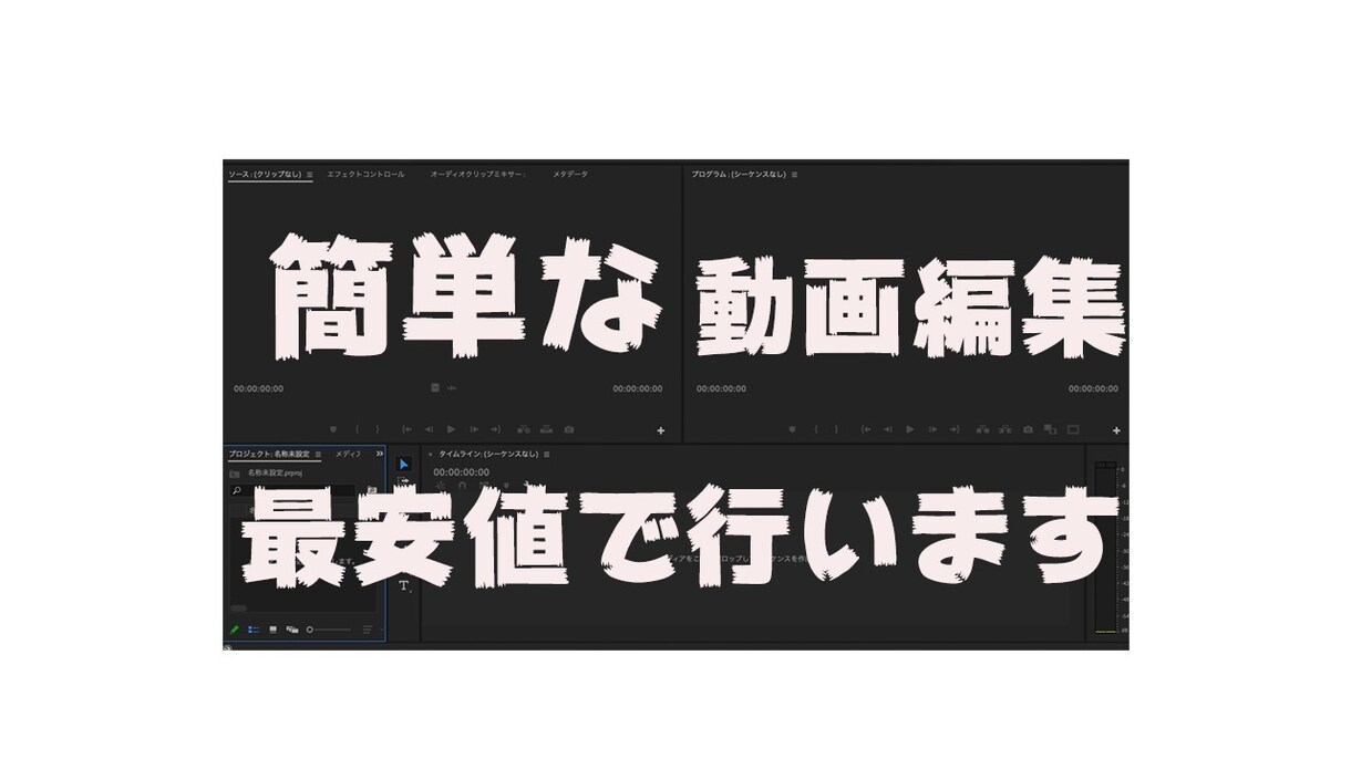 カットなど簡単な動画編集行います 動画編集の基礎的な部分を最安値で行います！ イメージ1