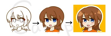 最短2日★可愛いイラスト描きます SNS★ブログ★動画★商用利用OK イメージ3