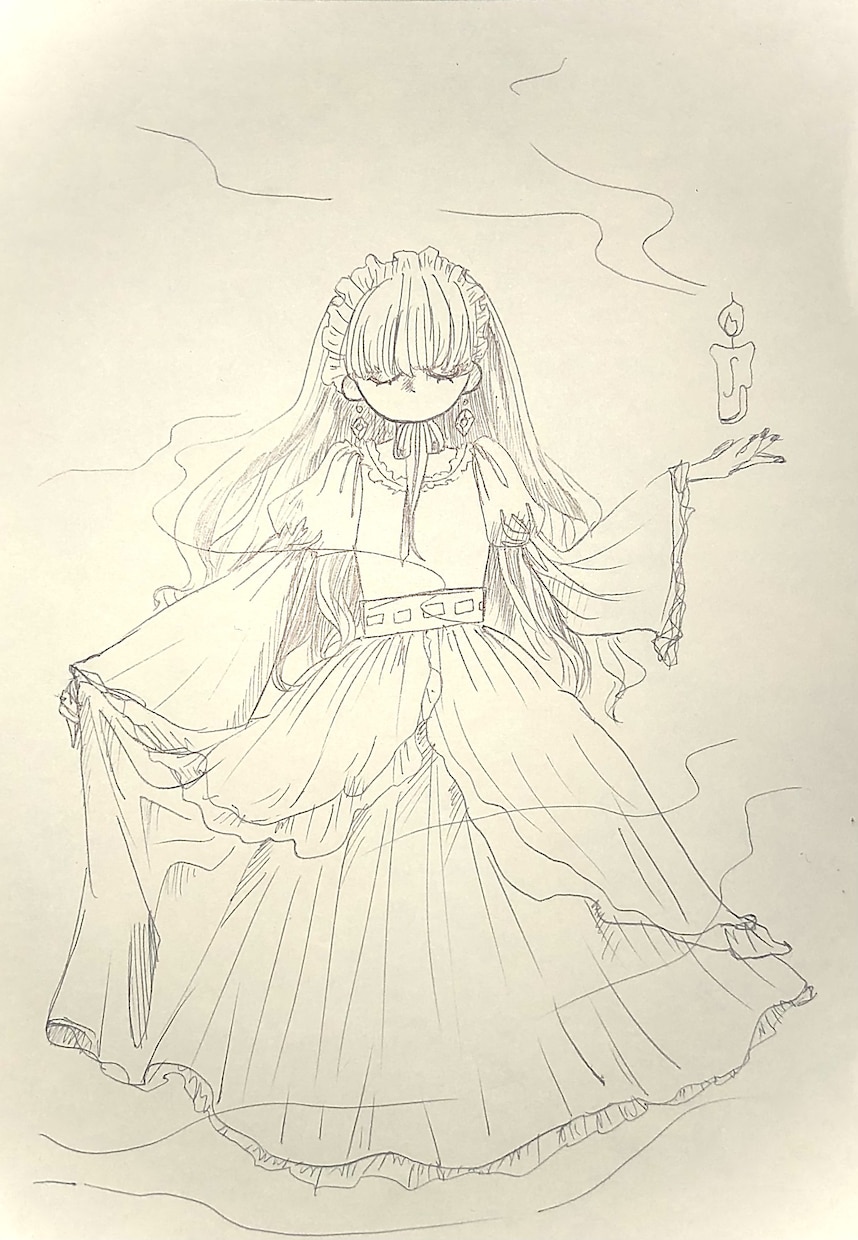 人形描きます 世界に一つだけのあなたの人形をお描きします。 イメージ1