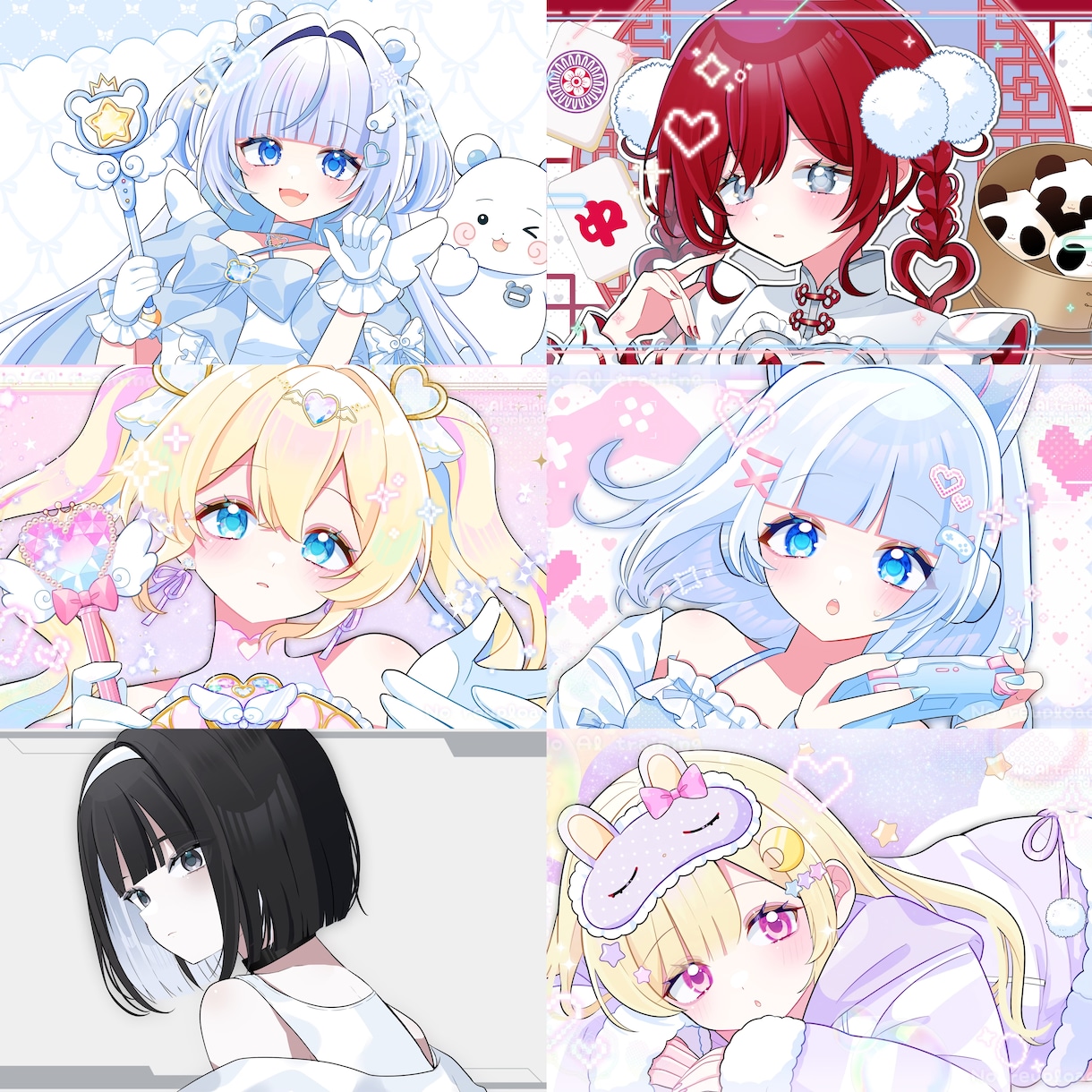 パッと目を惹くキラキラかわいいイラストお描きします ˗ˏˋ企業実績多数！ˎˊ˗|サムネ|返礼品・グッズ|1枚絵| イメージ8