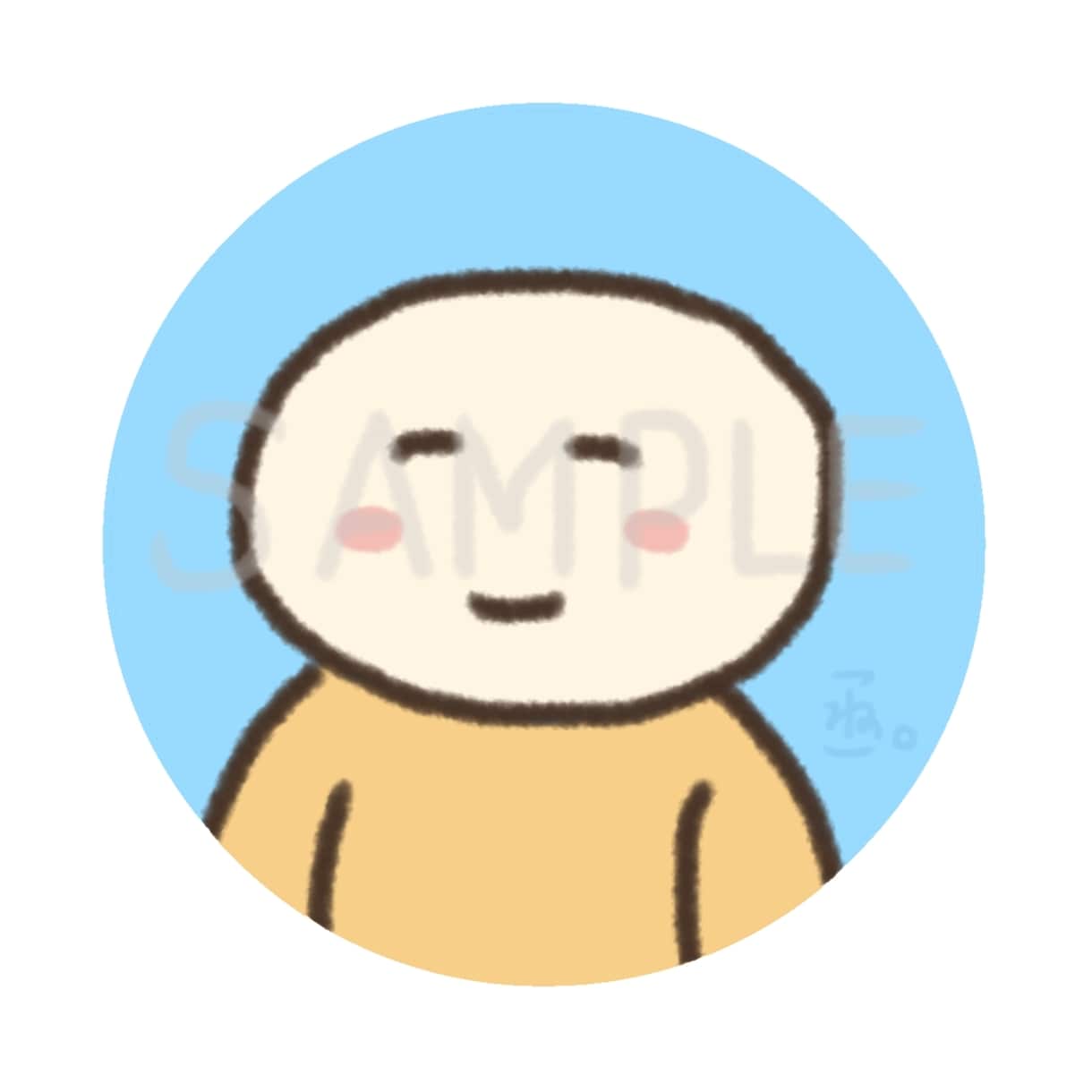 ゆるりとした温かみのあるアイコンを制作します ゆるくてシンプルだけどインパクトのあるアイコンをお探しの方に イメージ4