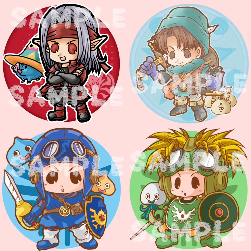ミニマム★SNS用の超デフォルメアイコンを描きます シールやアクリルプレートにしてもかわいいデフォルメです♪ イメージ4
