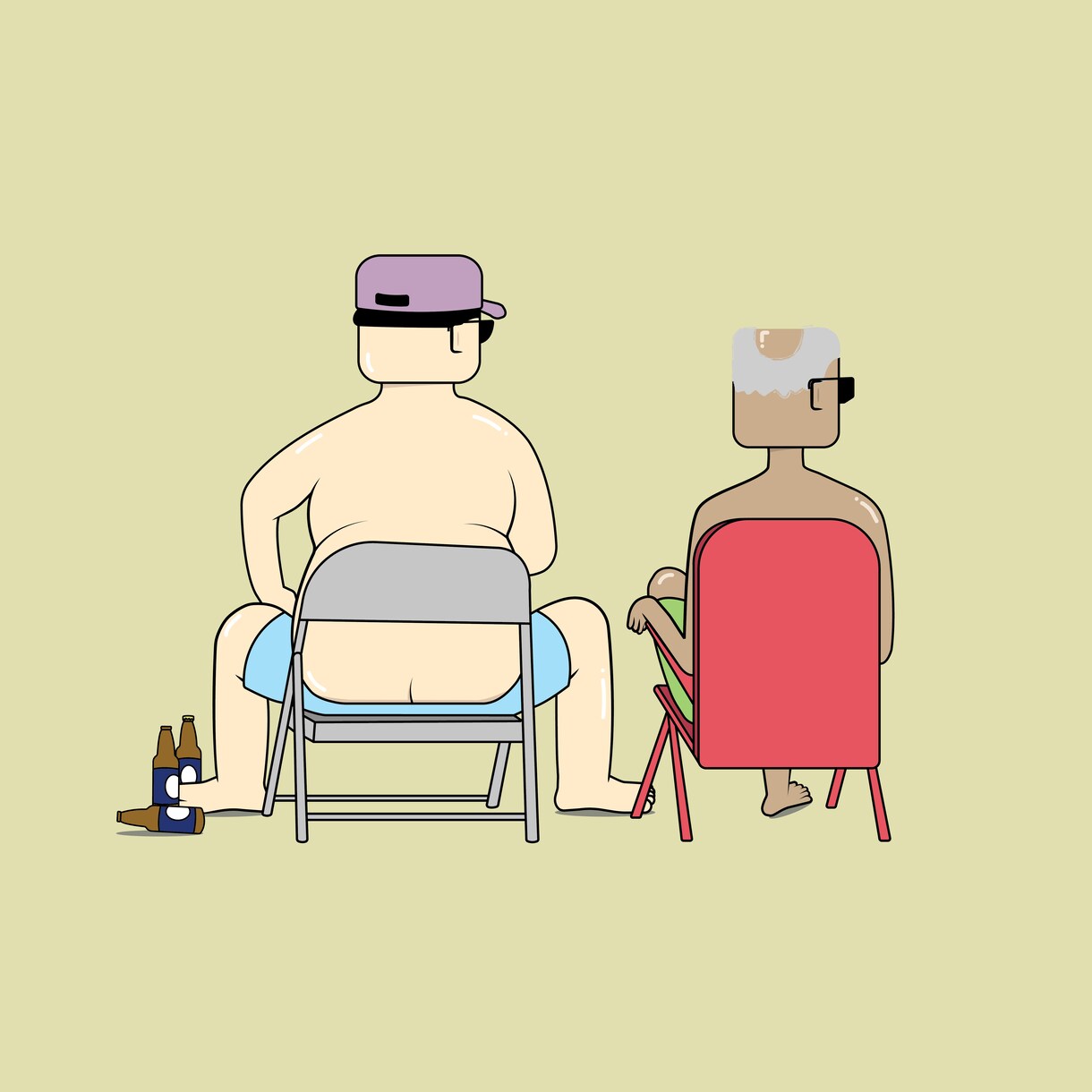 カートゥーンチックなイラストを作成します 日常的、非日常的な場面をおもしろ可愛くイラストに！ イメージ8