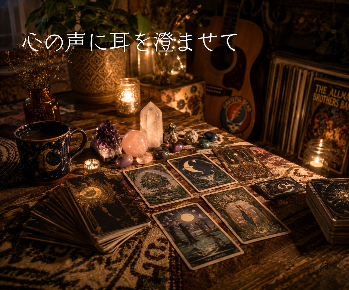 数秘11のあなたのために、数秘11の私が占います 魂が喜ぶ♡スピリチュアル・オラクル・タロットカードセッション イメージ10
