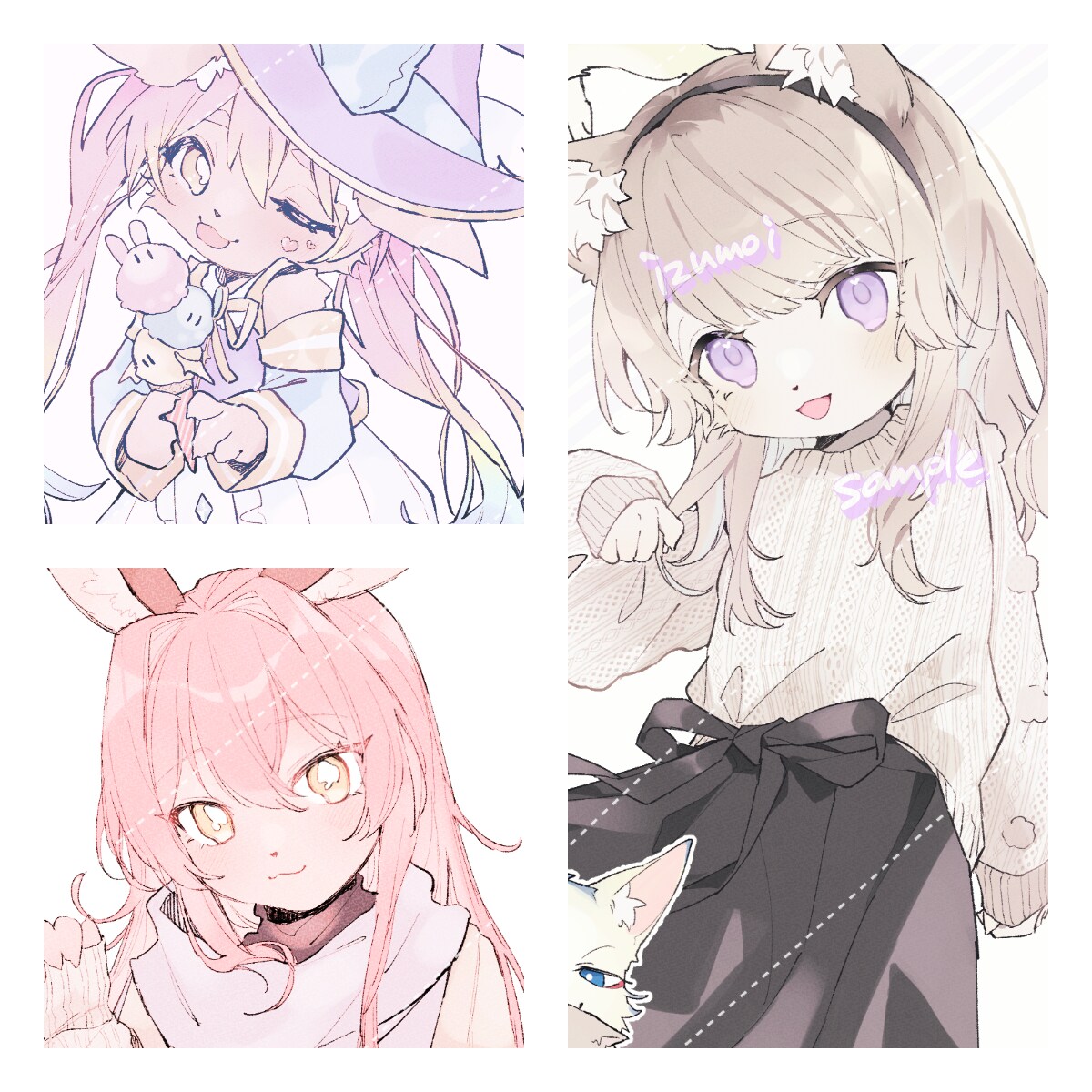 イラスト描きます SNSアイコン/動画配信のサムネイル/一枚絵 イメージ4