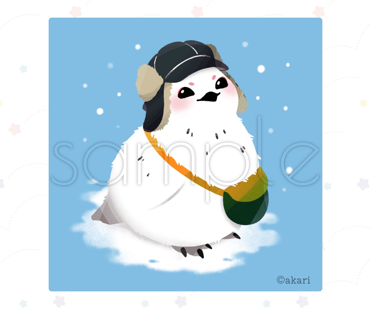 ほっこり可愛い動物イラストを描きます 主線なしのやさしいタッチでペットを可愛く イメージ5