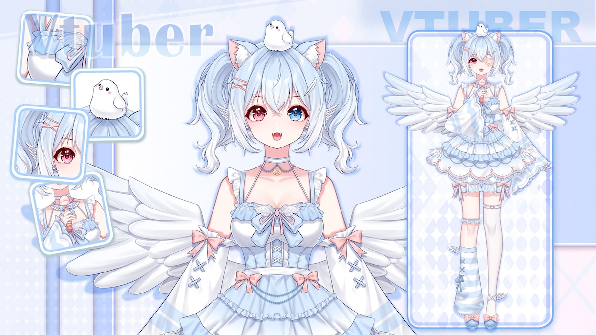 プロが企業Vtuber並Live2D制作します 高品質で短納期、修正無制限、実績多数！全工程対応！ イメージ10
