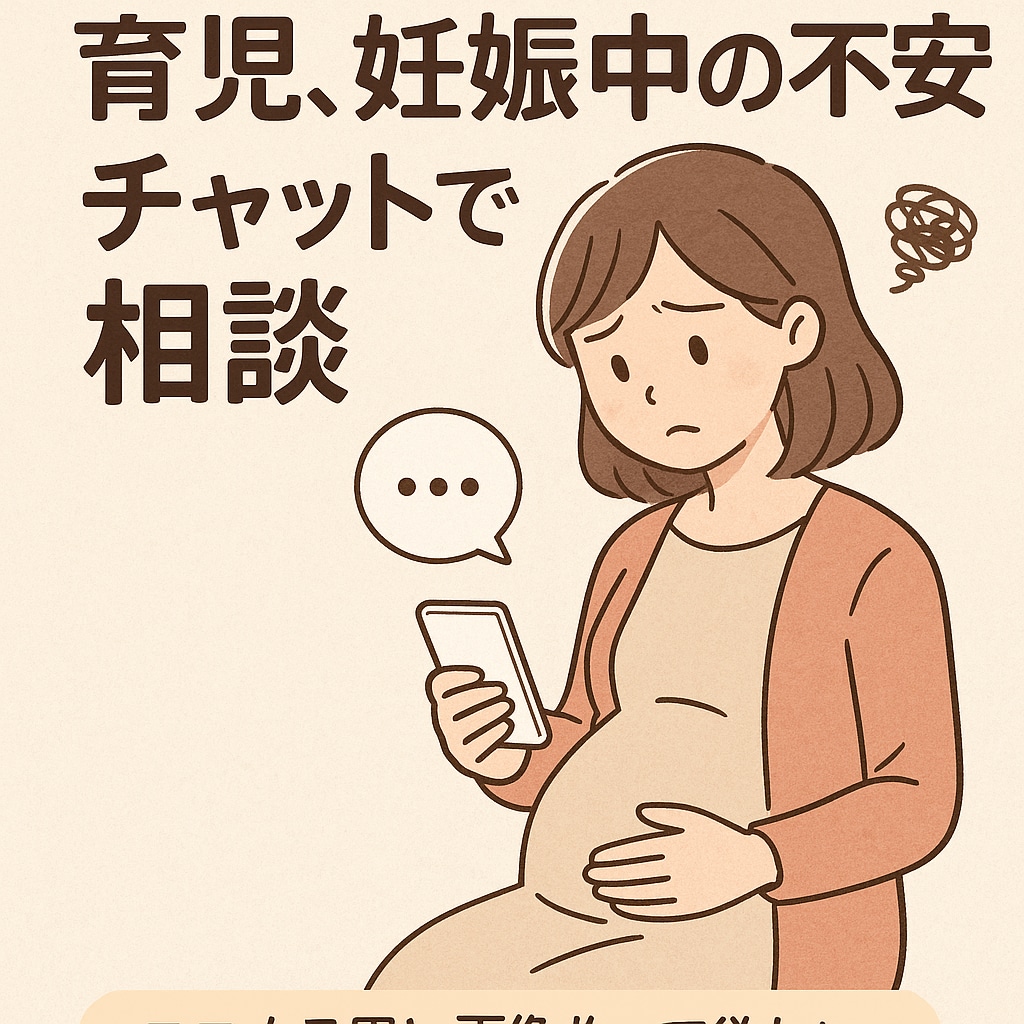 育児·妊娠中の不安、ママ目線でやさしく寄り添います 1人で抱えないで。ママの気持ちに寄り添うチャット相談サービス イメージ1