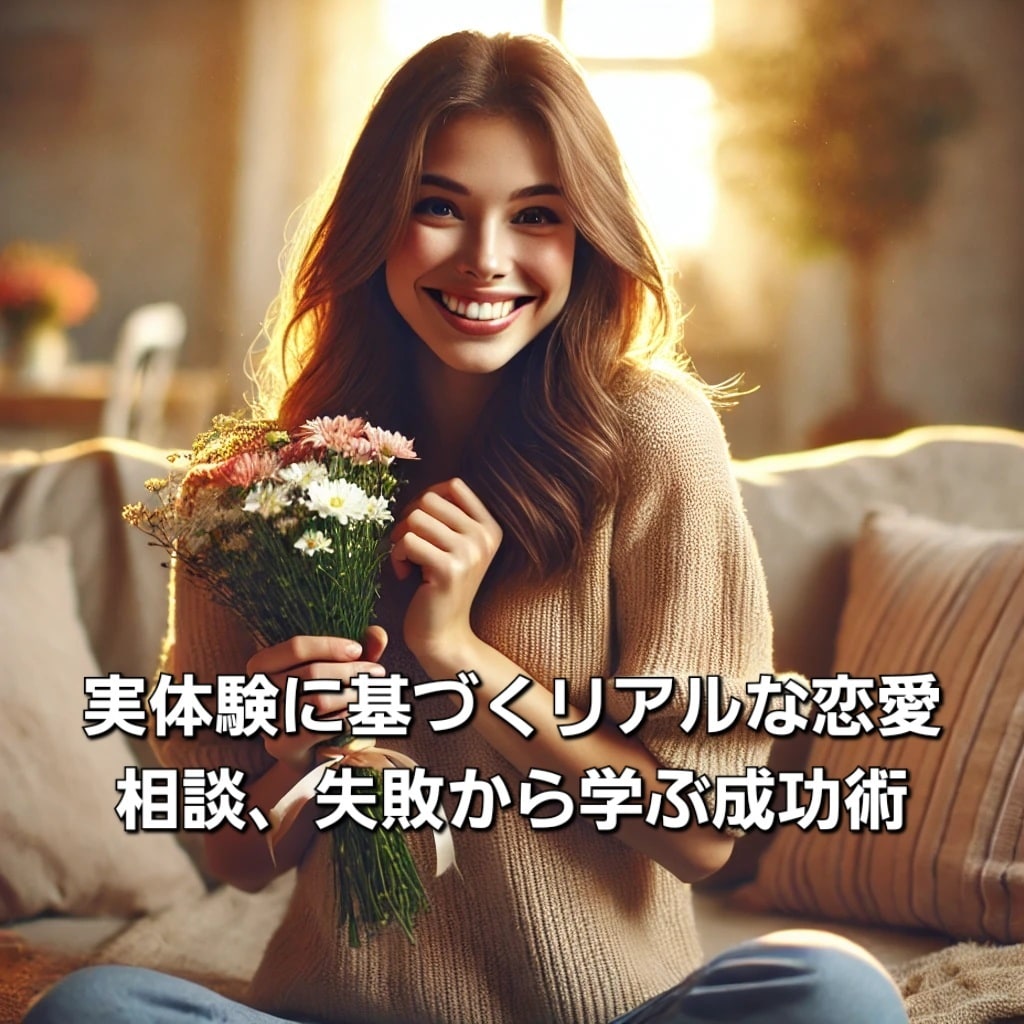 実体験に基づくリアルな恋愛相談を請け負います 失敗の経験から学んだ本音の恋愛相談で、あなたの恋を応援！ イメージ1