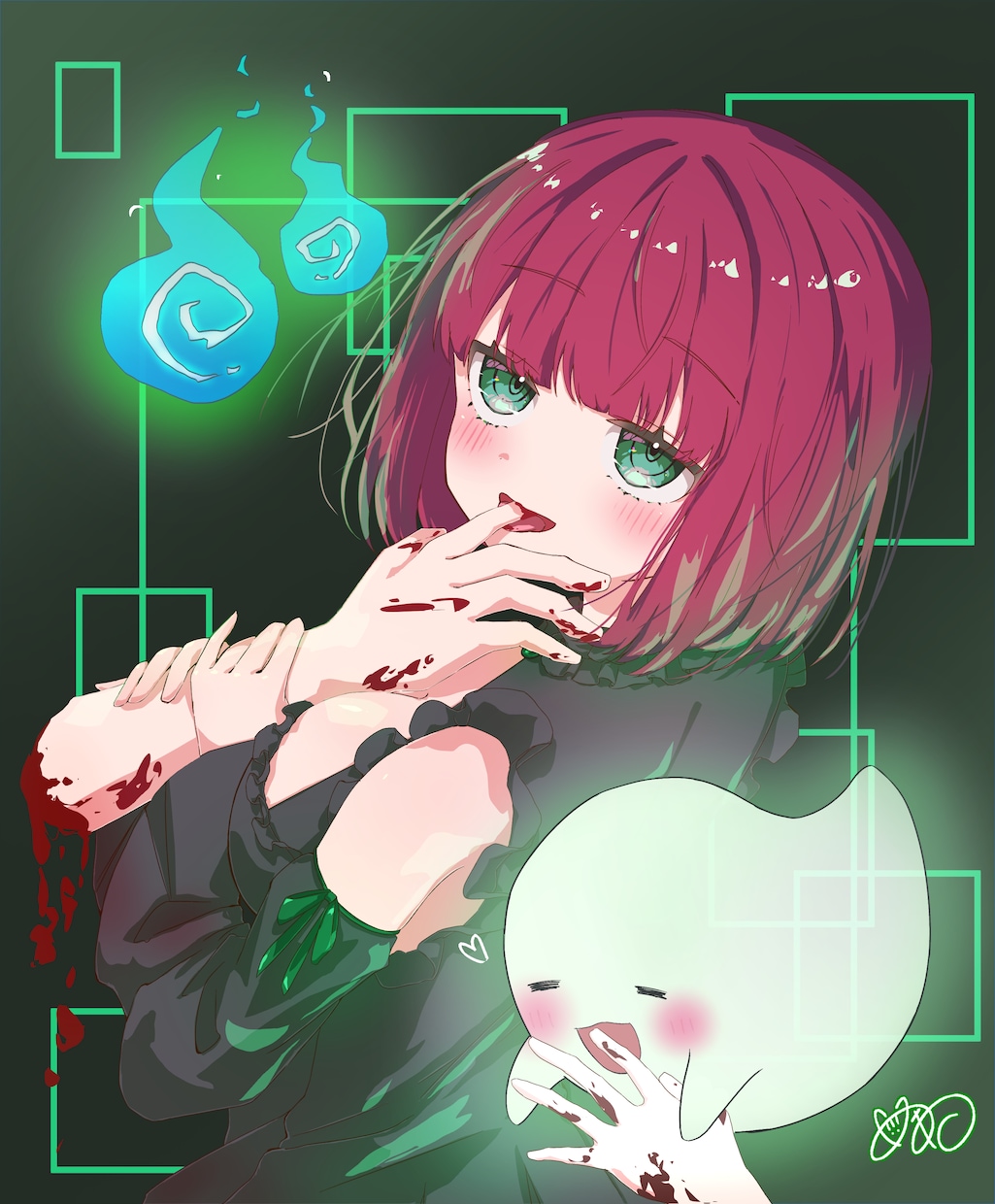 目を惹く！☆アニメ塗りのイラストをお届けします 女の子を可愛く！魅力的に！感動するイラストを。 イメージ1