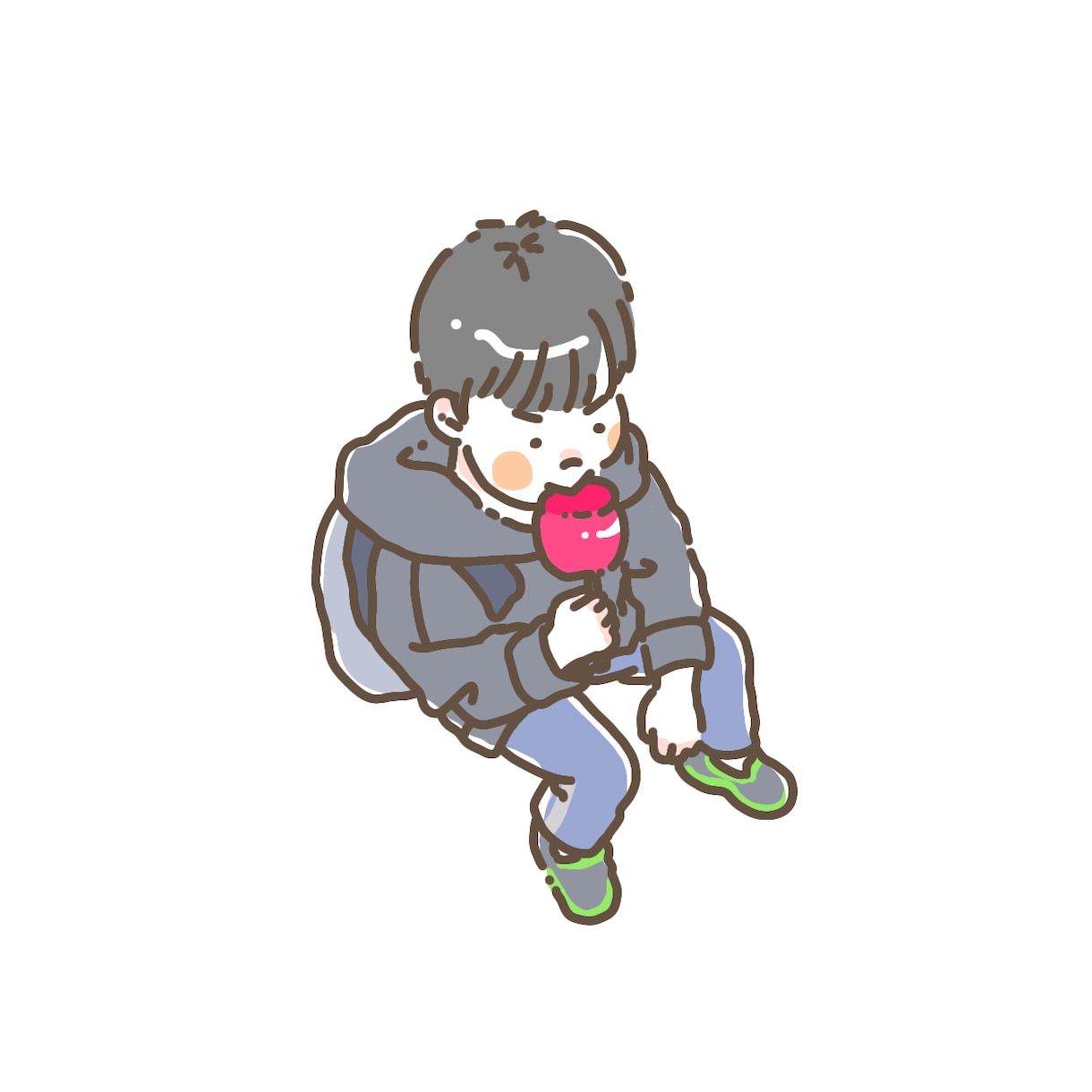 お子さんのイラスト描きます お子さん、ご家族の写真を元にイラストを描きます！ イメージ7