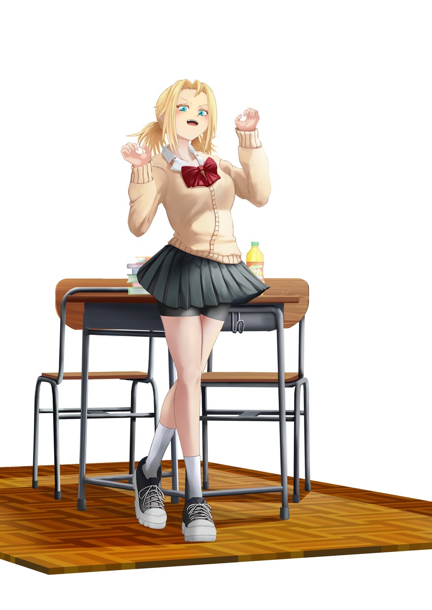 一枚絵、全身立ち絵キャラを描きます SNS、立ち絵、表紙、観賞用などご希望をかなえます イメージ4