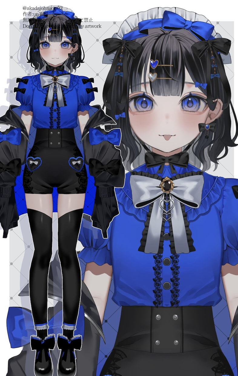 個性的なLive2d制作します Live2dイラストからモデリングまで対応可能！ イメージ9