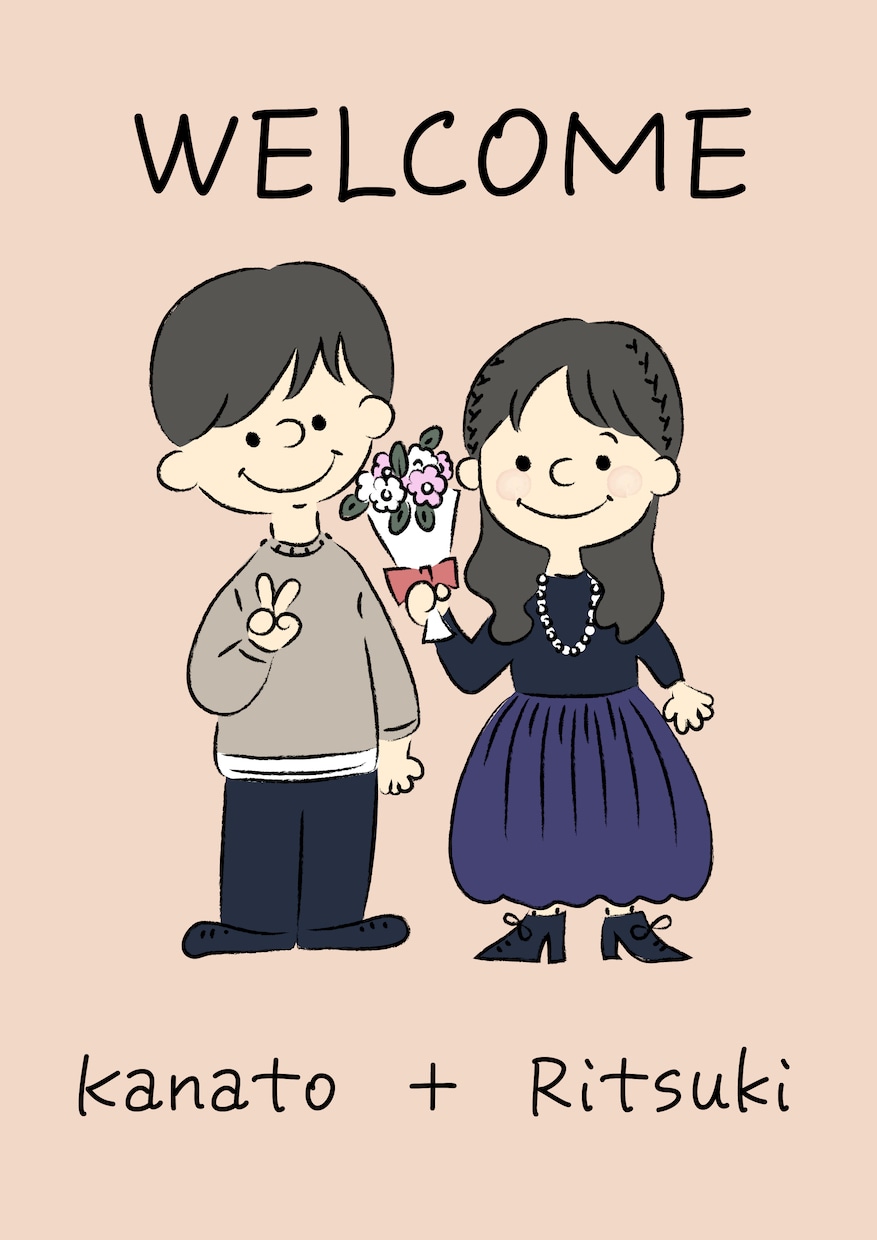 コミコミ価格！スヌーピー風ウェルカムボード作ります 思い出を形に！オリジナルな結婚式を演出！キャンペーン価格にて イメージ4