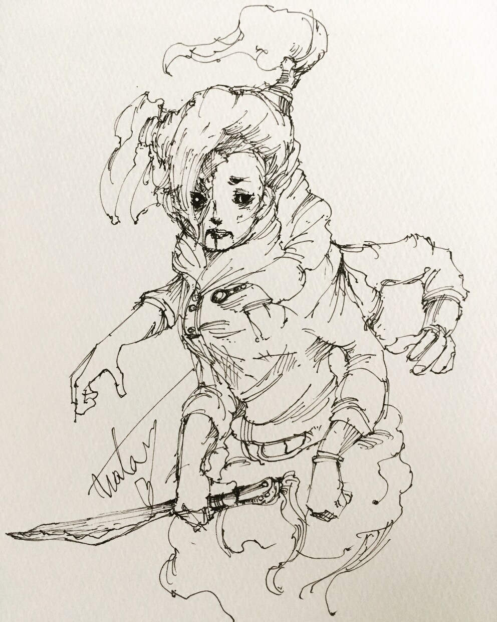 完全オリジナルのイラストお売りします 世界に１枚しかない絵を描きます。 イメージ5
