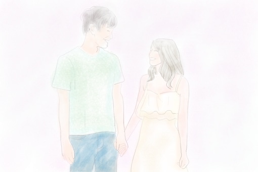 優しい雰囲気の似顔絵イラスト描きます 母目線。子どものにおいがしてくるイラスト。ウェデイングも！ イメージ3