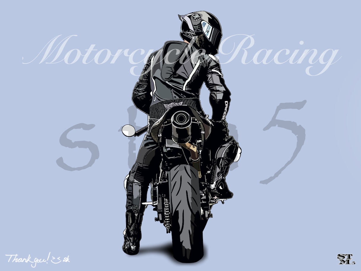 思い出のバイクをリアルにイラストで描きます 思い出をイラストにしませんか‼️納車記念に❗️ イメージ10