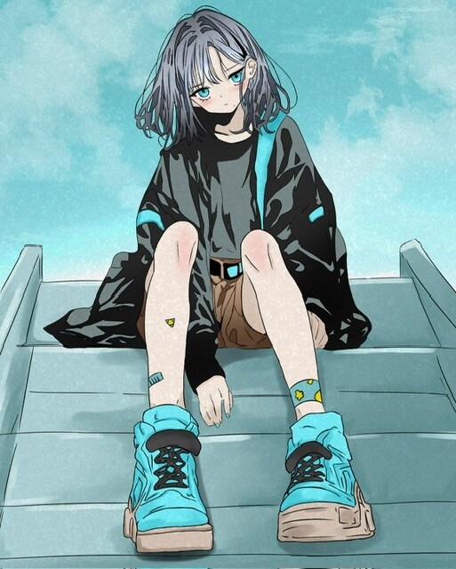 アイコンやヘッダー、配信用サムネなど描きます 可愛い or かっこいい女の子を描きます！！！ イメージ4