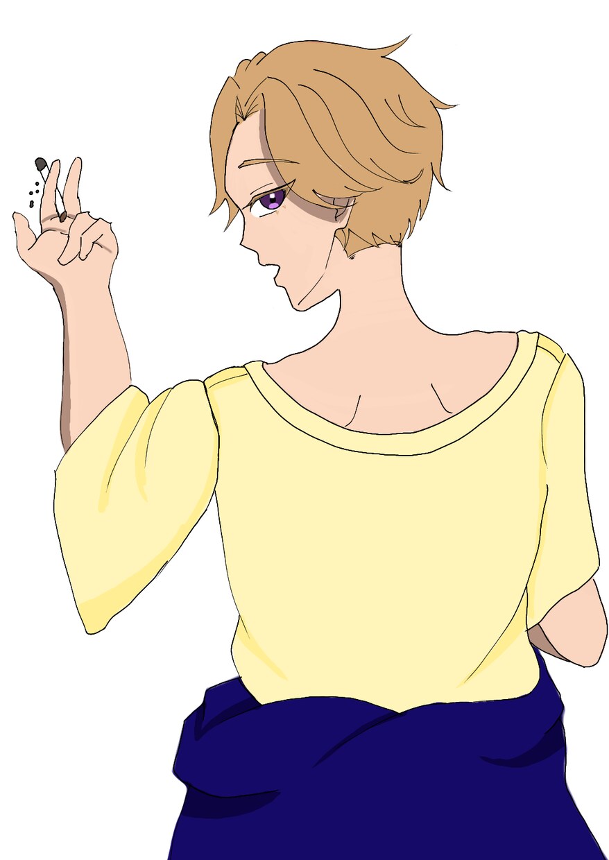 SNSやサイト、個人LINE用の1枚絵を作成します レオンとちくわの2人の絵を見てどちらかまた、両方を選べます！ イメージ3