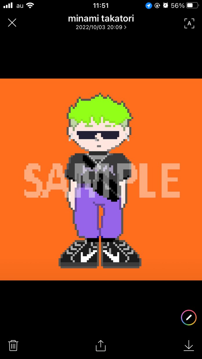 個性的・お洒落ドット絵アイコン作ります 人と被らない！オシャレPFPやイラストを作成します！ イメージ6
