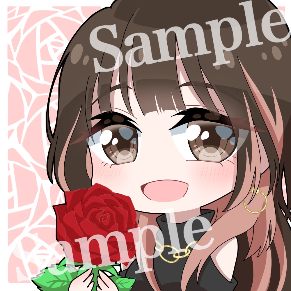 目を引くイラスト！【SNSアイコン】描きます パキっとした絵柄で目立つアイコンに仕上げます！ イメージ5