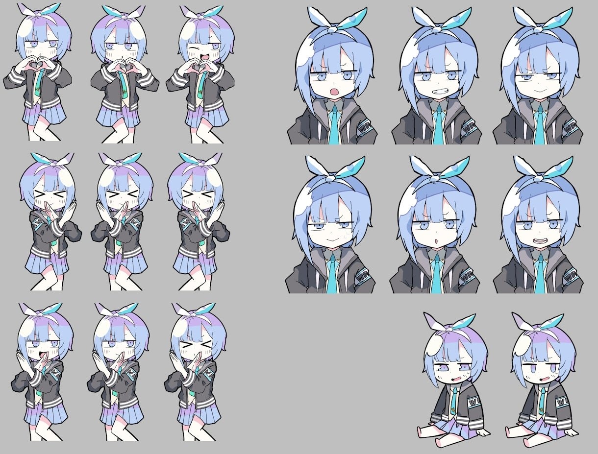 パロディ素材などのイラスト制作いたします 歌ってみたMV、パロディ作品の素材などに是非！ イメージ3
