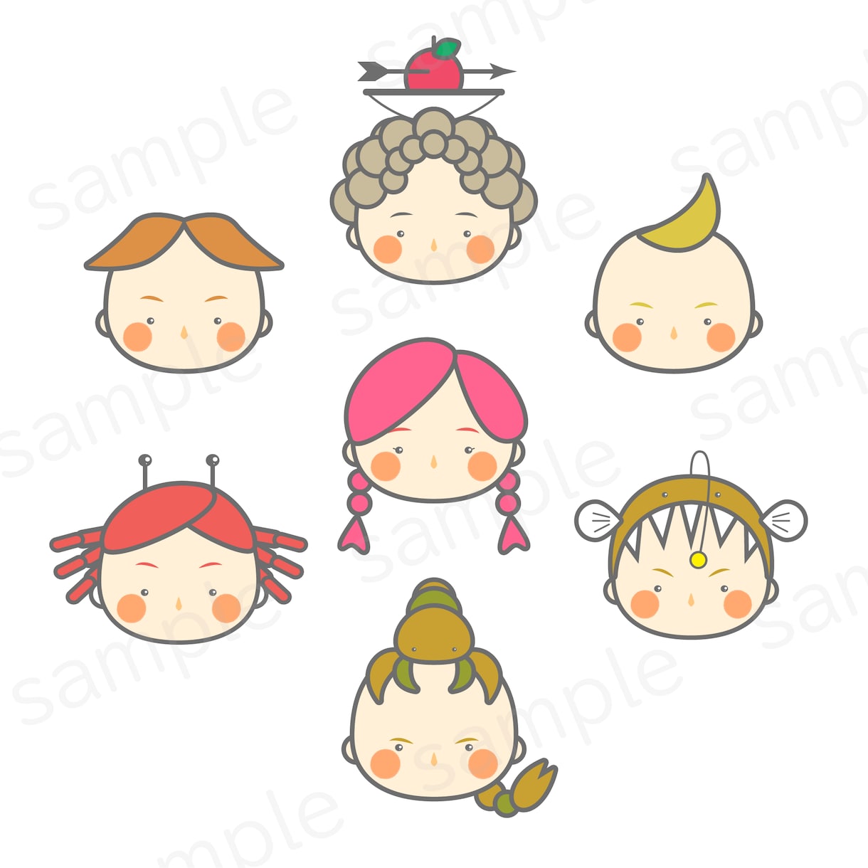 普通じゃない癒されるアイコンお作りします 「あ、この絵癒される♡」を大切にしております。 イメージ2