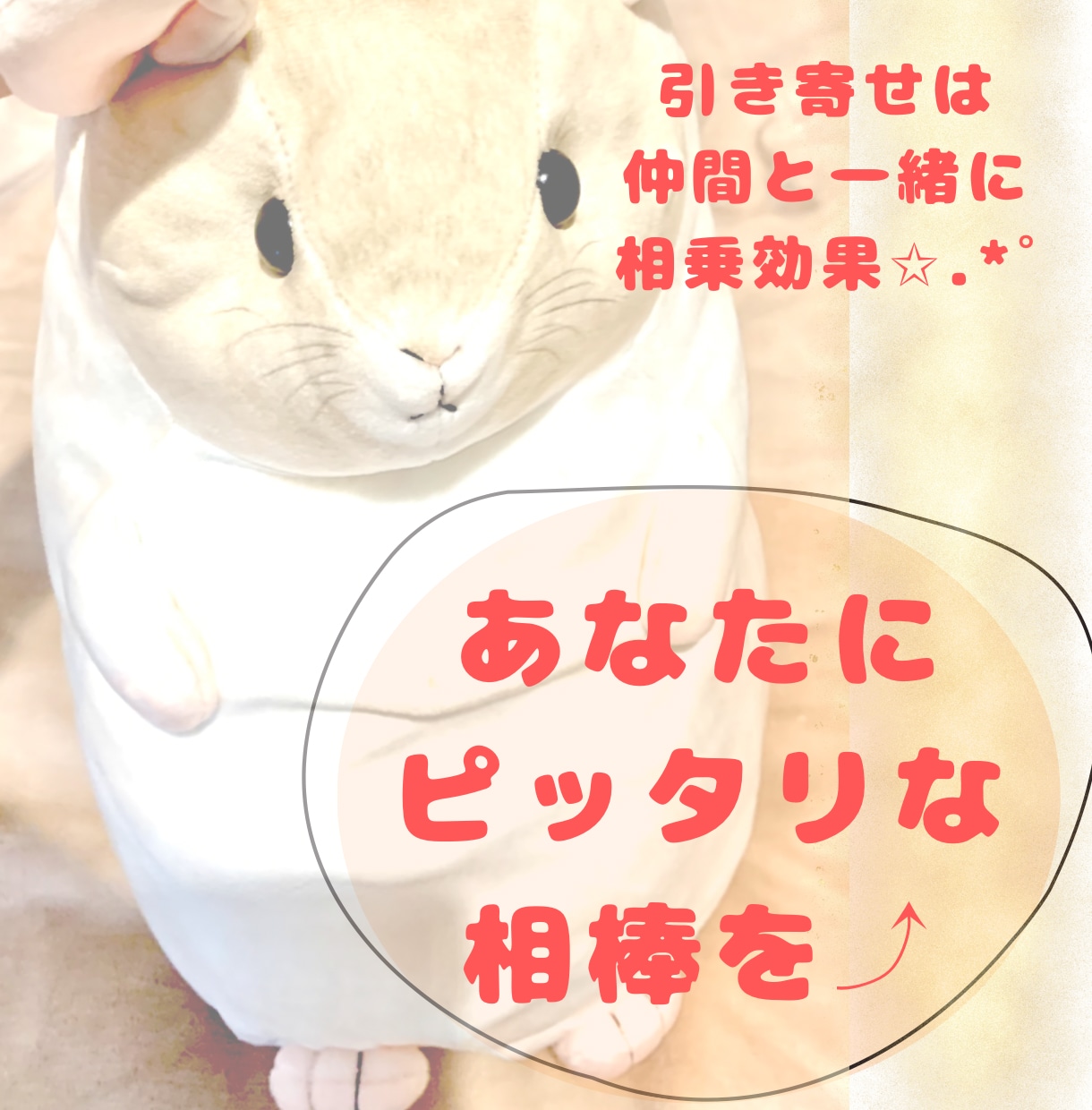 ぬいぐるみを使った願望実現力アップの方法教えます 内観によるデトックスなりたいイメージで叶う体質に変化！ イメージ1