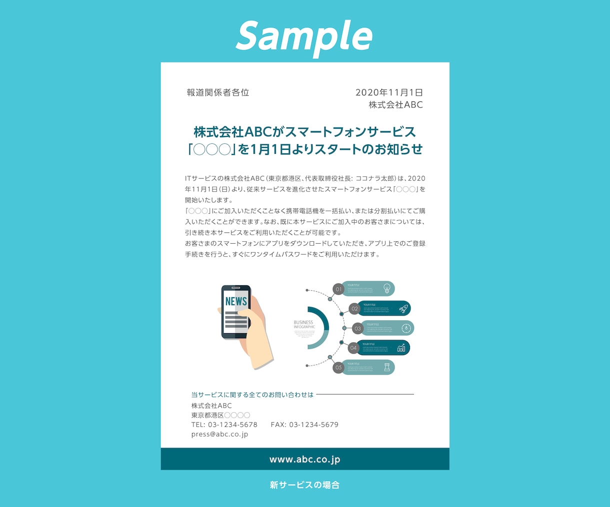 メディアから注目されるプレスリリース、書きます 高い集客・宣伝効果が得られるプレスリリースを作成します イメージ4