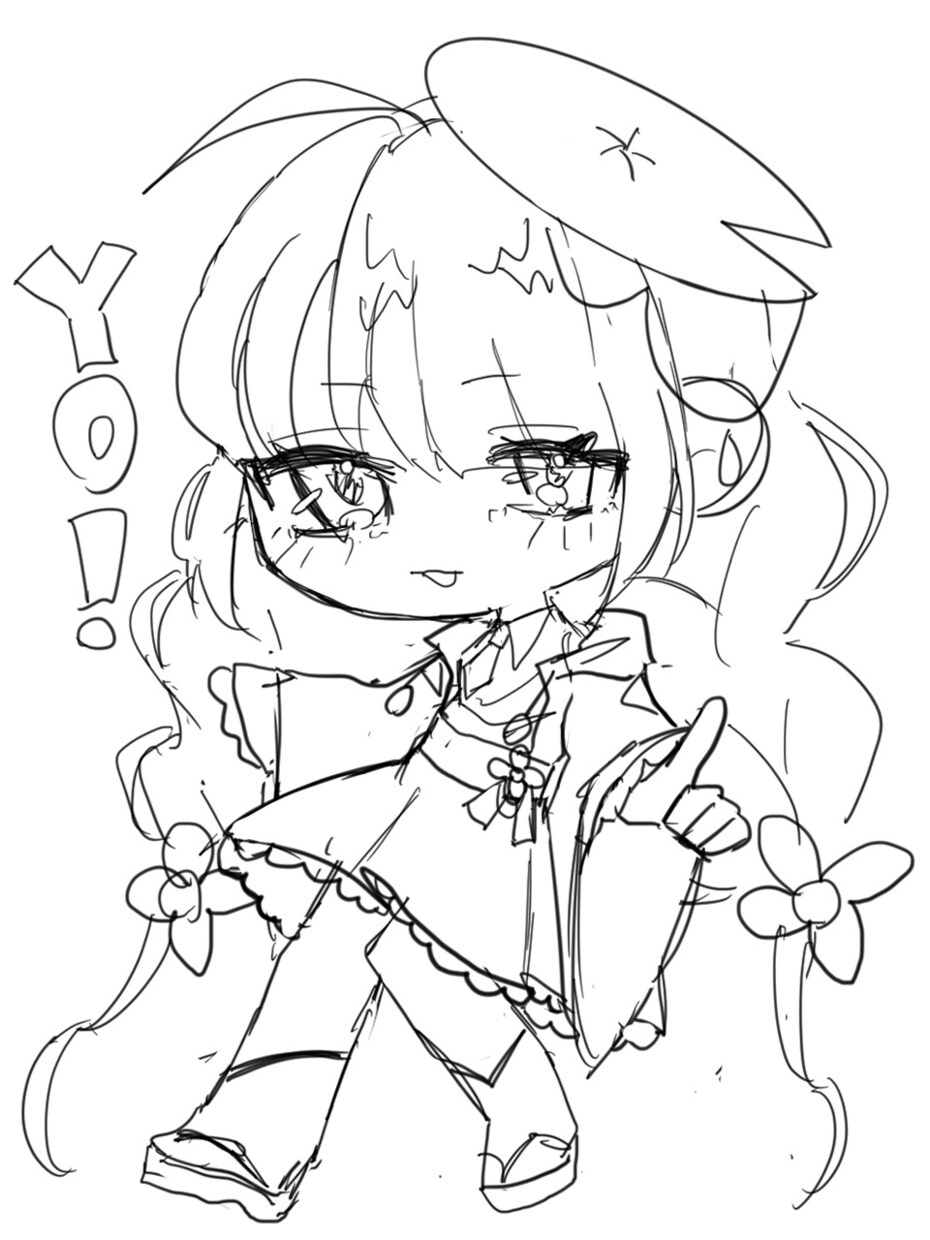 商用可能。ゆるくミニキャライラスト制作します 可愛いキャラクターを作ります。 イメージ2