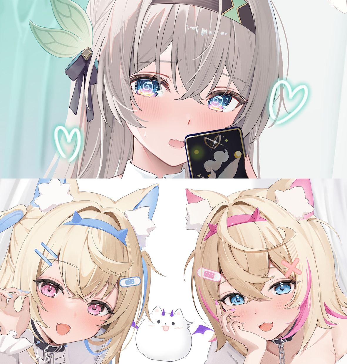 あなただけの可愛い女の子のイラストお描きします VTuber・配信・サムネ・SNS等！商用利用OK※要料金 イメージ1