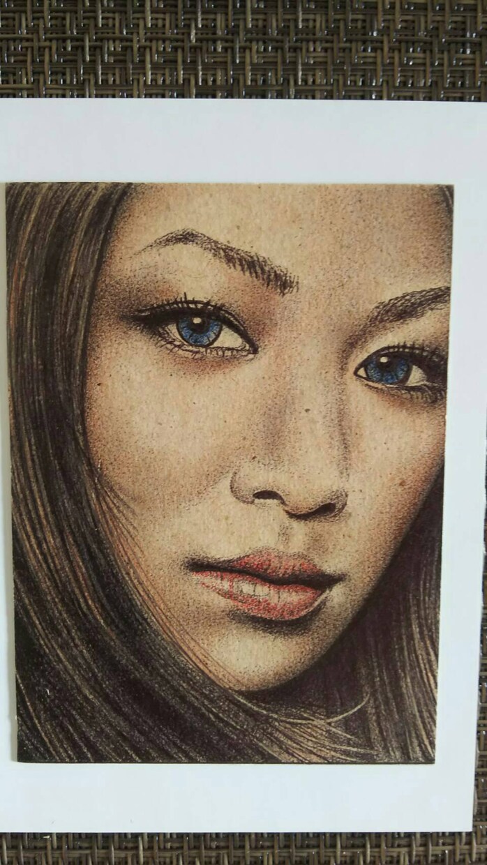 写実的な鉛筆画、ボールペン画等を製作致します 鉛筆画、ボールペン画、革や木製品にも絵を描きます。 イメージ6