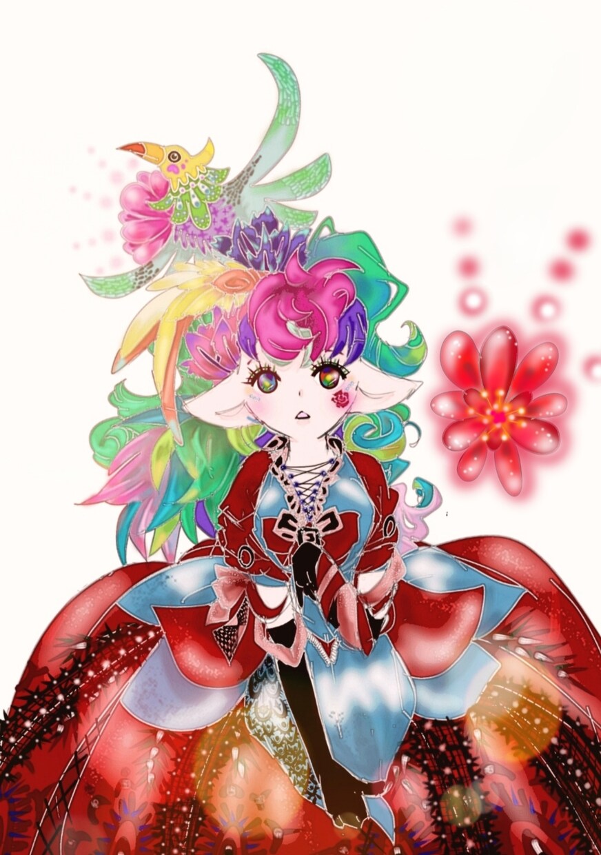 広告の挿し絵としてアイコン使用にお使い頂けます 完全オリキャラ使用スマホで時間が取れる限りでの作成します イメージ2