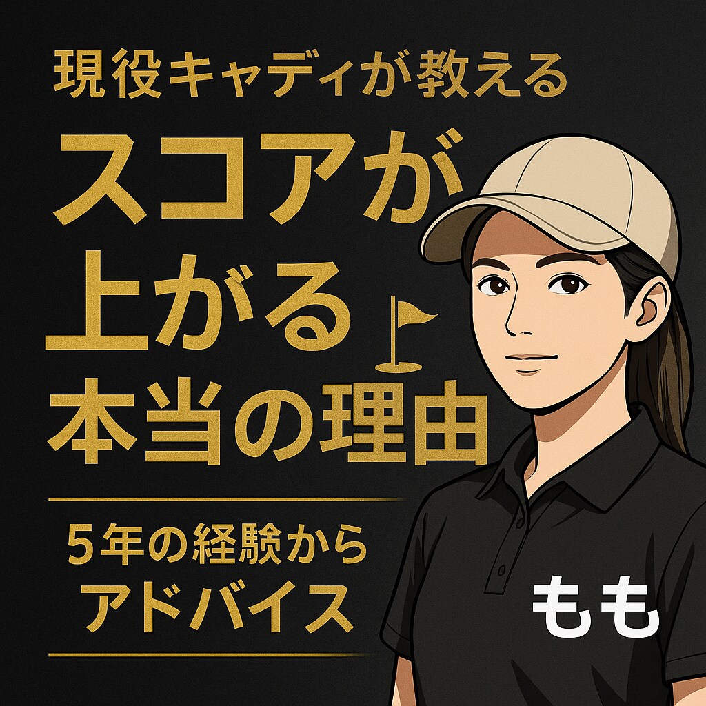本番で崩れる方へ現役キャディが「考え方」を整えます 【スコアが5打縮む】現役キャディが教えるコースマネジメント イメージ1