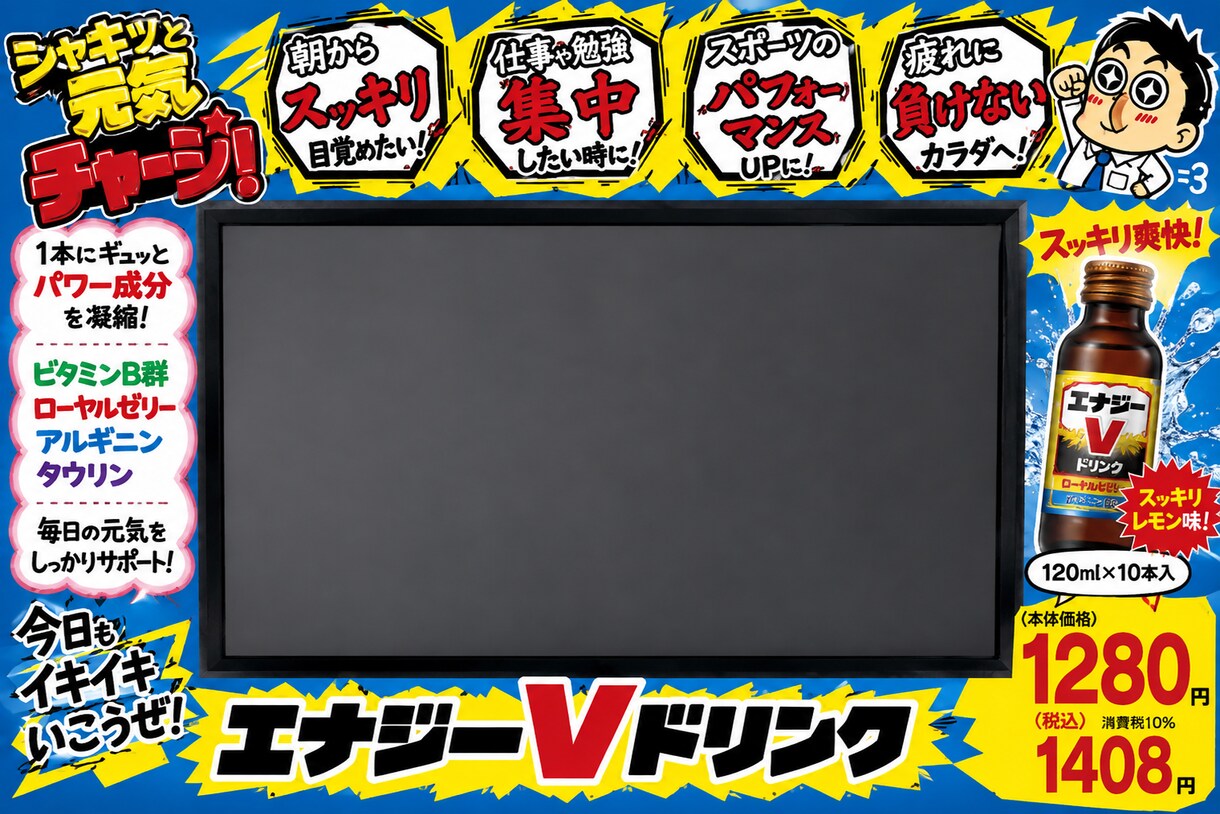 目を引くPOP・販促物を作成します 商品写真と入れたい文字を送るだけ！ イメージ2