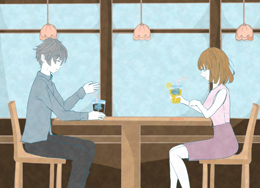 辛い時は1人より2人で共有しよ。。笑顔にさせます ①さん付け禁止！敬語禁止！悩みも相談も雑談も最後は笑顔！ イメージ1