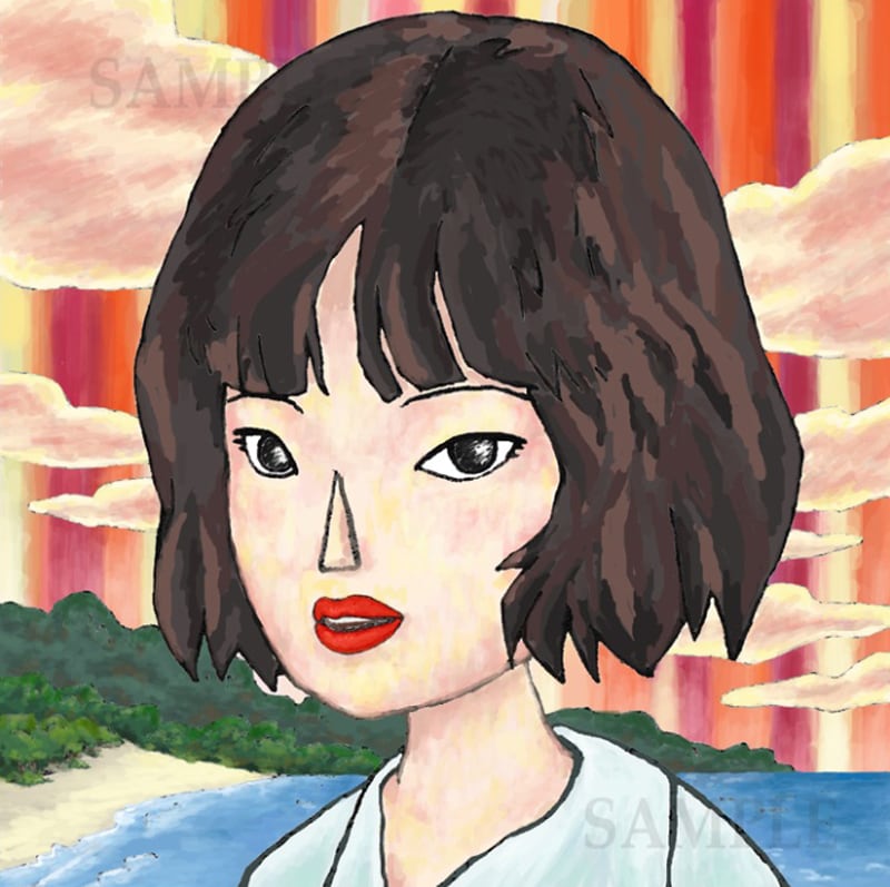 アナログな絵画風のイラストを描きます 主に人物画。自然の風景画も少し。 イメージ2