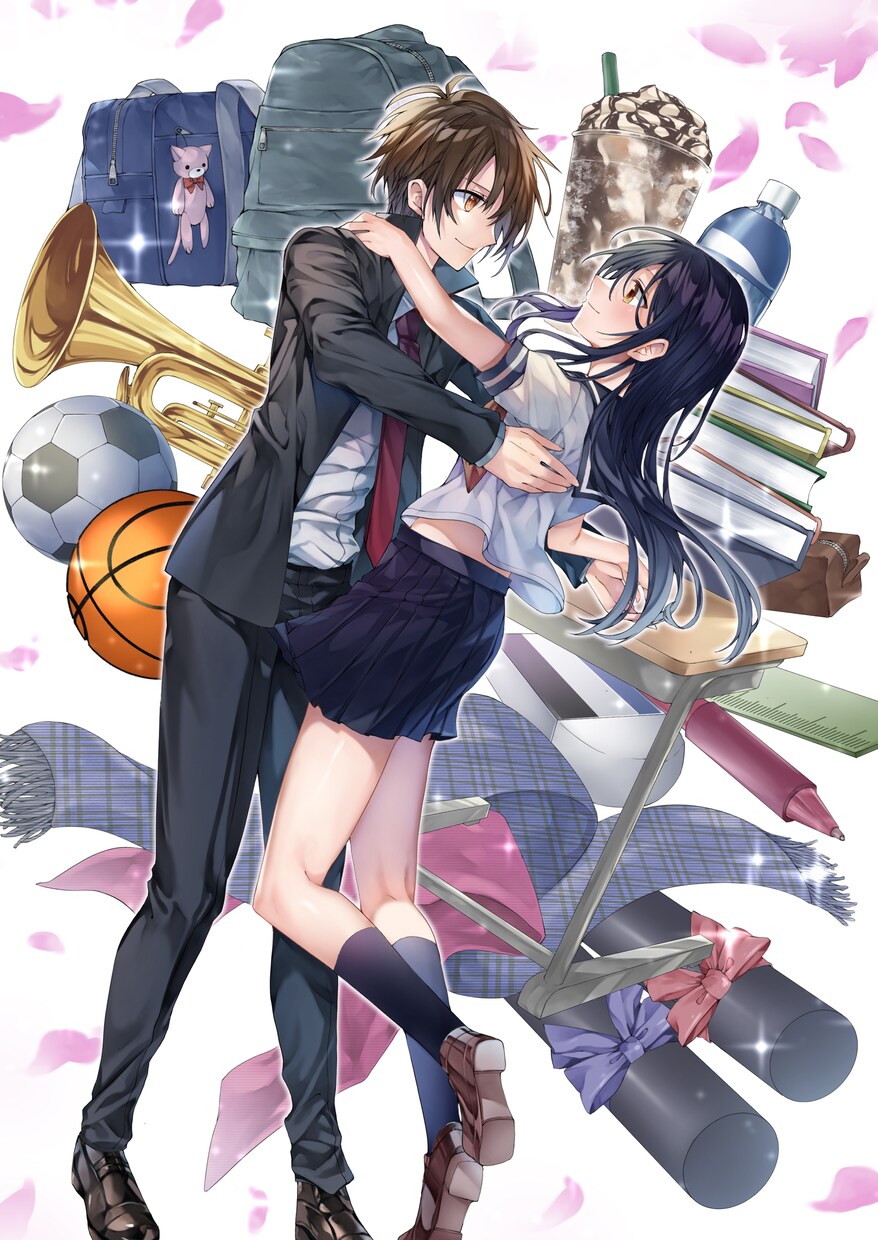 CPイラスト作成します キャラクター2人のCPイラストを作成します。 イメージ1