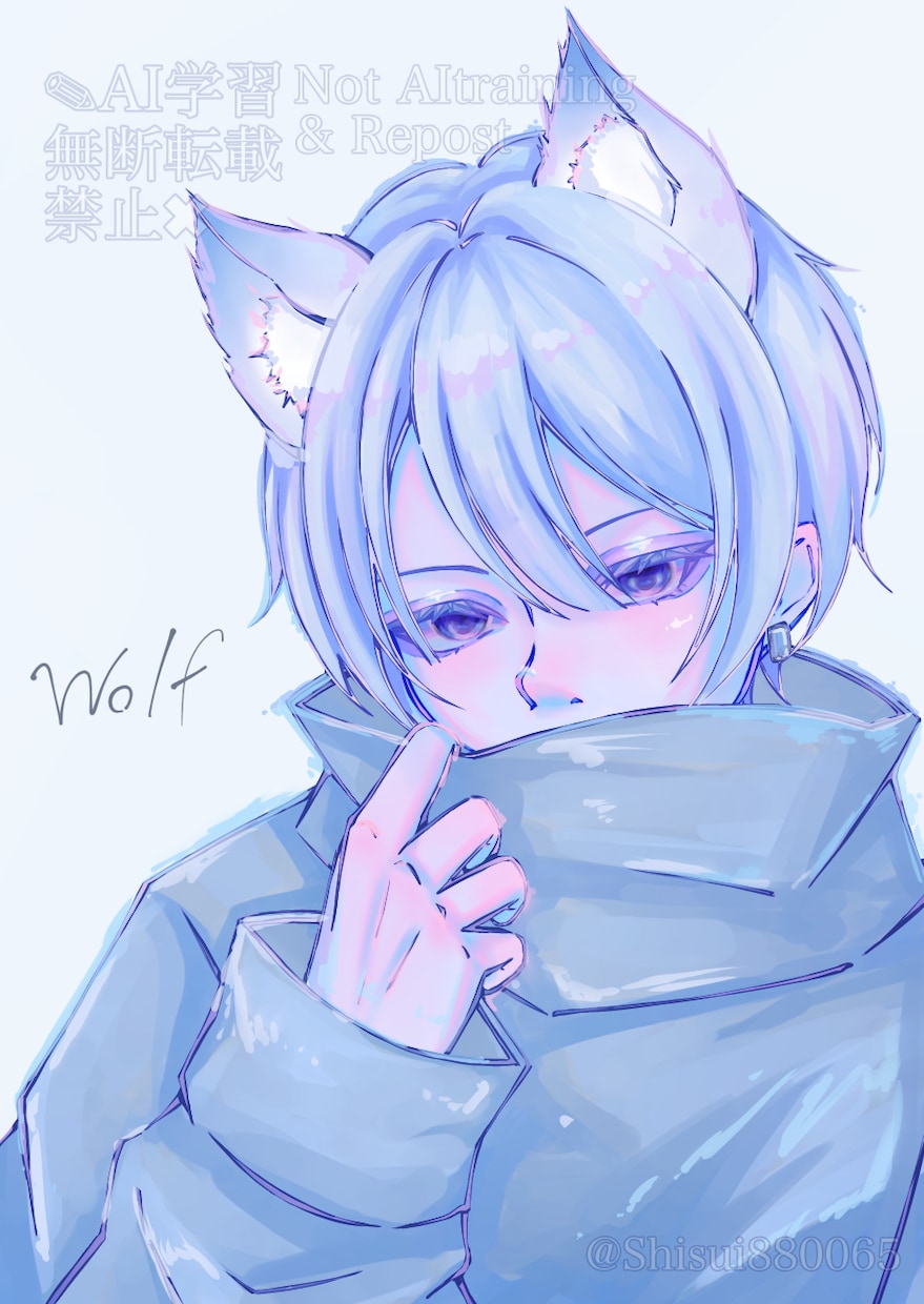 商用無料◎目を惹くイラスト作成いたします 雑音の無い、静かな絵の世界へ。 イメージ6