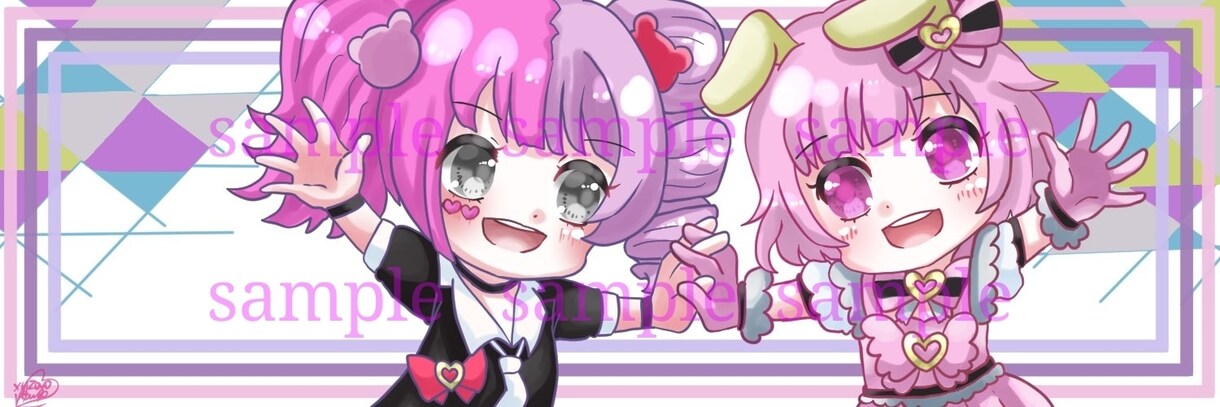 ミニキャラ描きます 全身でも、顔だけでも、差分もお受けします(有料) イメージ6