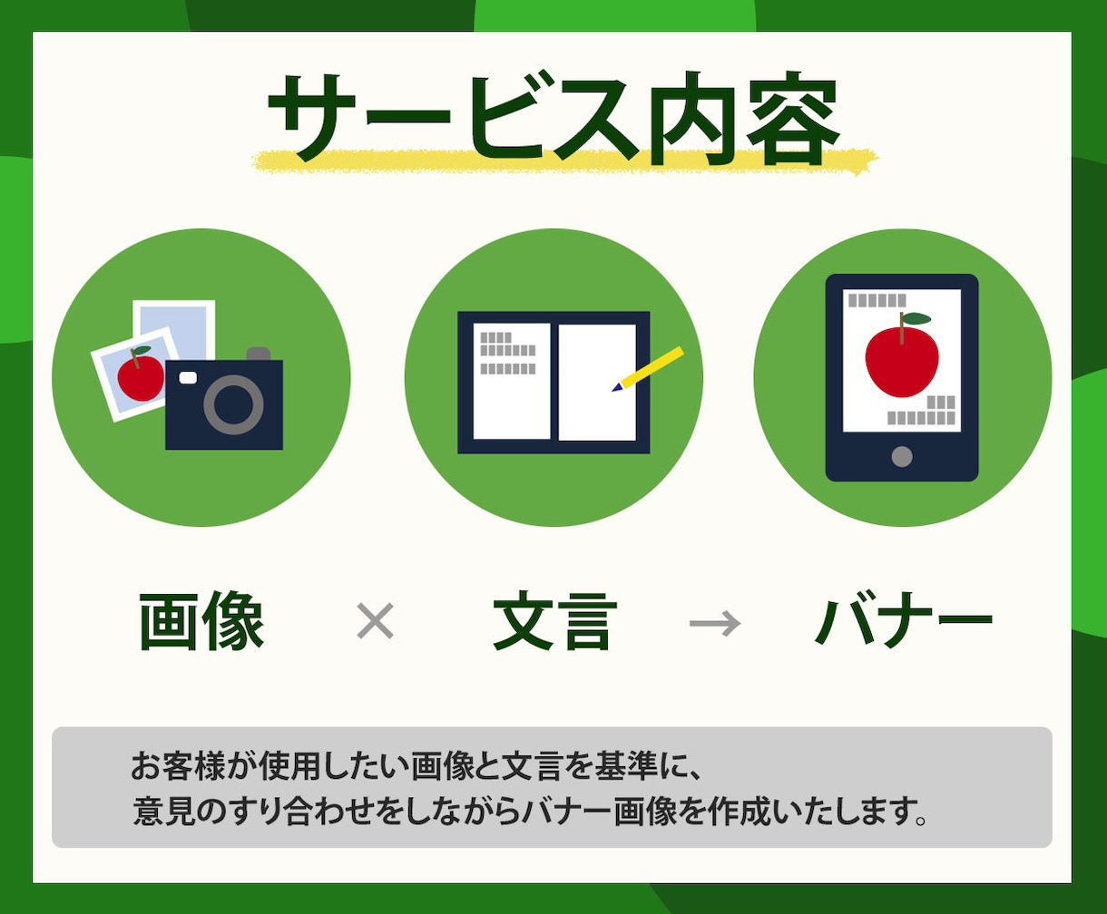 ヘッダー・バナー画像の制作を承ります 丁寧なヒアリングを通して、集客・売上UPに繋がるバナーを制作 イメージ2