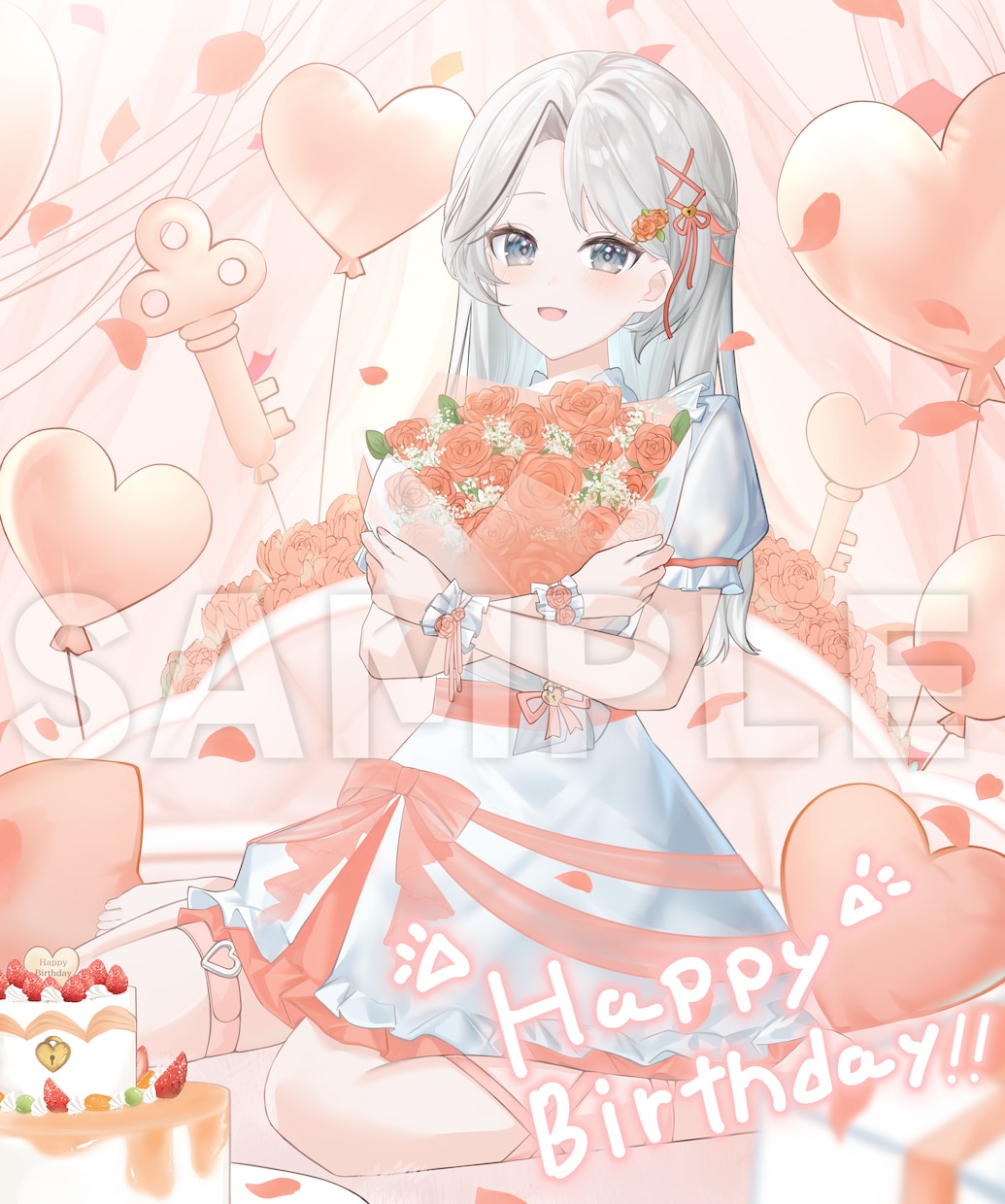 最短5日納品！かわいいイラスト描きます アイコン・サムネ・キービジュ・立ち絵・歌ってみたイラストなど イメージ6