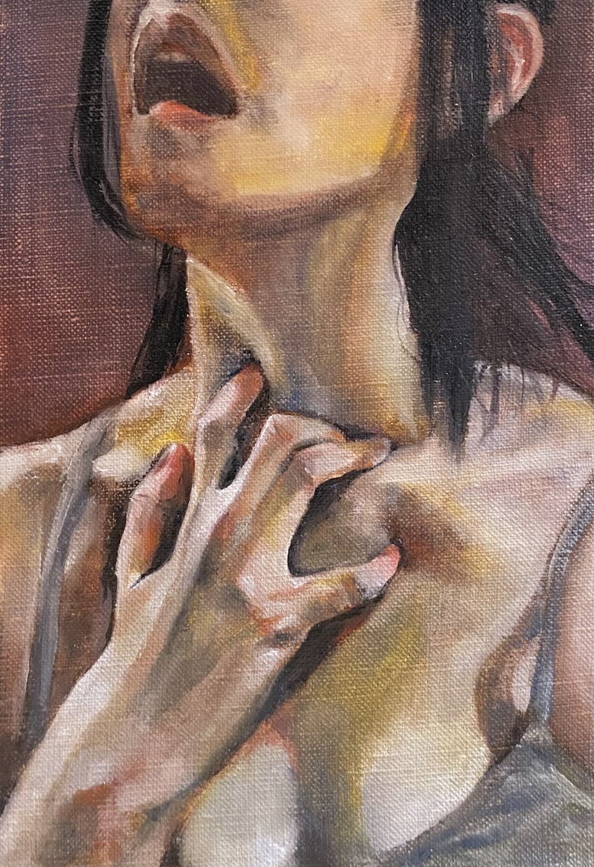 写真から油絵で肖像画をお描きします 油彩で“心に残る一枚”を描きます。 イメージ5