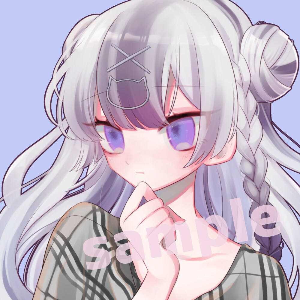 ゆめかわいいアイコン制作いたします 目を引く瞳の大きな子達をあなたに イメージ3