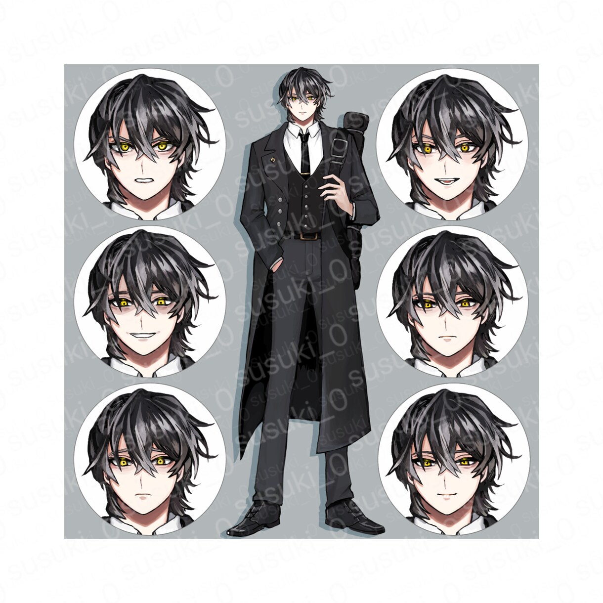 キャラクターの等身イラスト描きます キャラクターの頭からつま先までの絵を作成させていただきます！ イメージ2