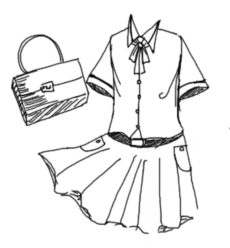オリキャラの服を代行して描きます あなたのリクエストした服を書いて差し上げます! イメージ1