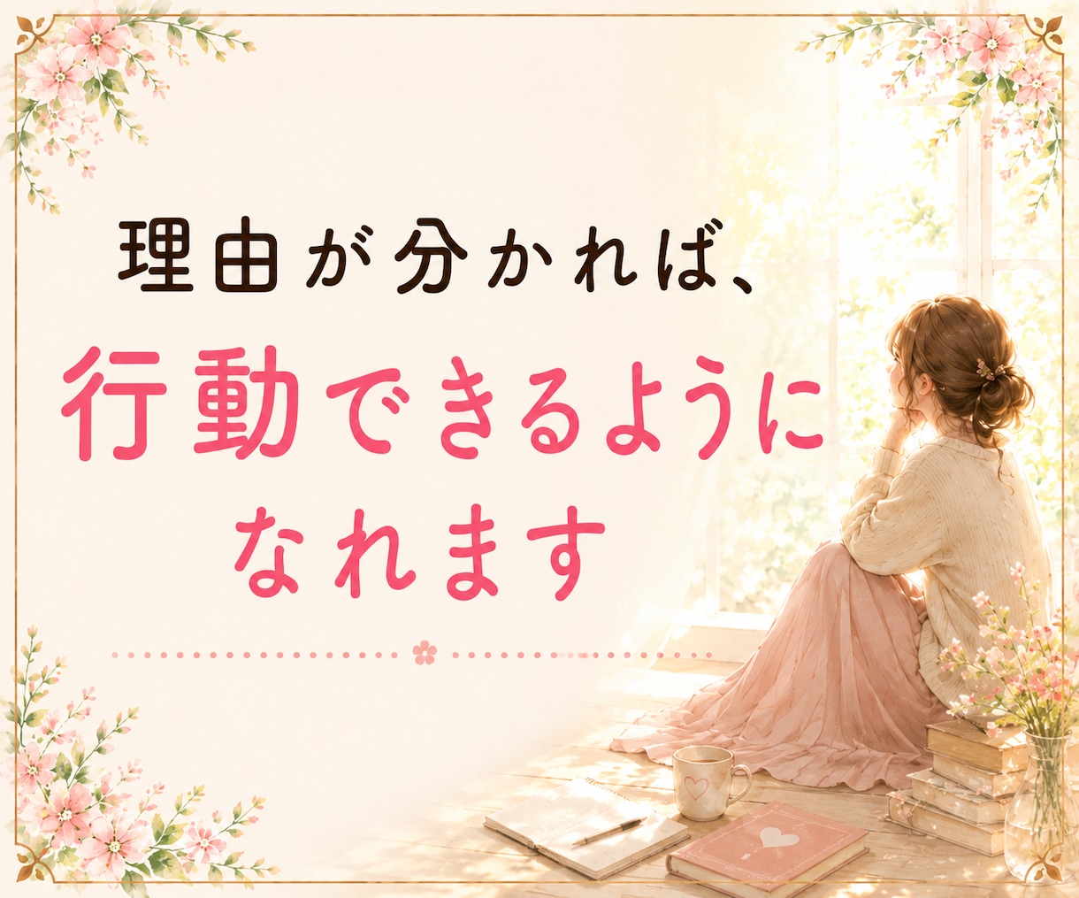 行動できないのは怠けじゃない｜原因を探します あなたの心のブレーキを一緒に見つけます イメージ8